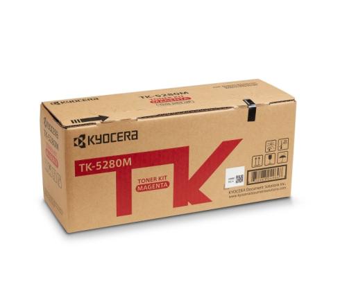 Kyocera TK-5280M Toner Cartridge, Magenta