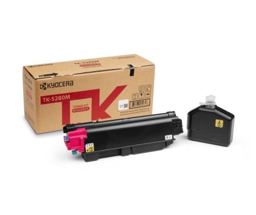 Kyocera TK-5280M Toner Cartridge, Magenta