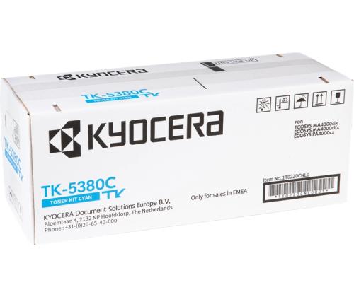 Kyocera TK-5380C (1T02Z0CNL0) Toner Cartridge, Cyan