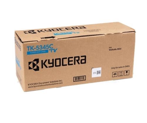 Kyocera TK-5345C (1T02ZLCNL0) Toner Cartridge, Cyan