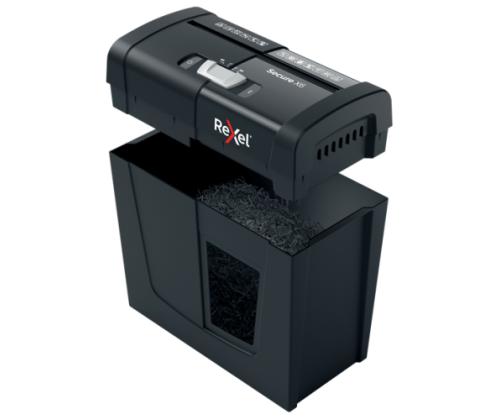 Shredder Rexel Secure X6 Cross Cut Paper Shredder P4, 6sheets, 10 L. waste bin