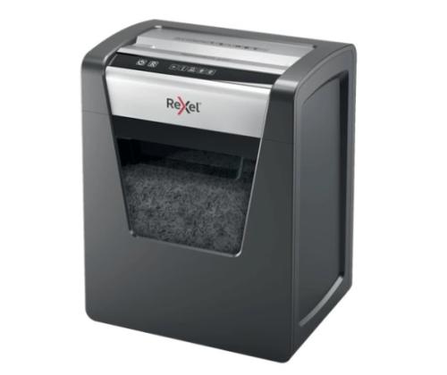 Rexel Momentum X415 Paper Shredder Cross shredding 4x40mm, P4, Grey/Black