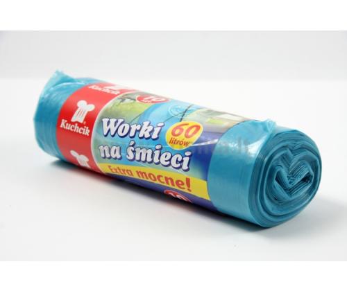 Trash Bags, 60l/10pcs., 28 Mikron