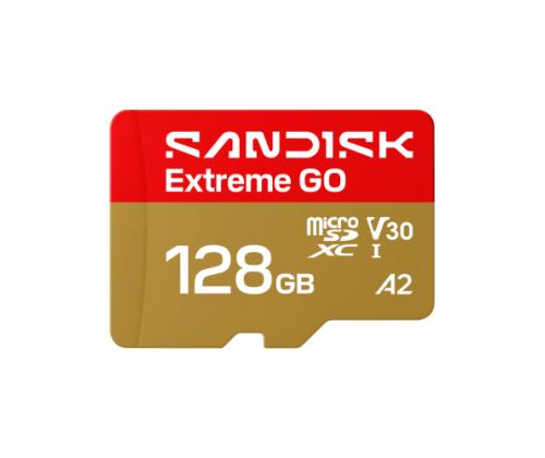 SanDisk Extreme GO microSDXC Memory Card 128GB UHS-I
