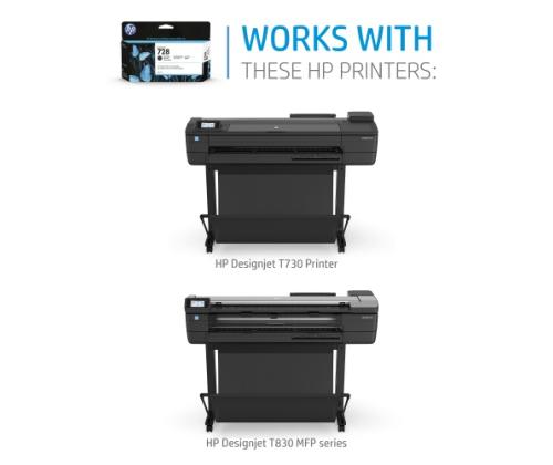 HP 728 (F9K16A) Ink Cartridge, Magenta (SPEC)