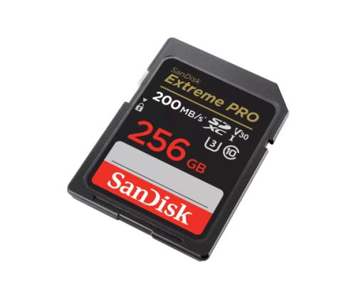 SanDisk Extreme PRO SDXC Memory Card 256GB UHS-I
