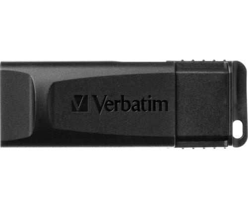 Verbatim 49328 Slider USB Flash Drive 128GB, USB-A 2.0, Black