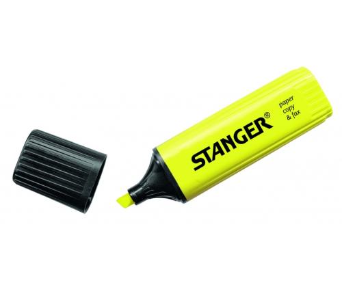 STANGER highlighter, 1-5 mm, yellow, 1 pcs. 180001000