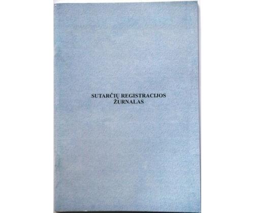 Sutarčių registravimo žurnalas, A4 (48)  0720-038