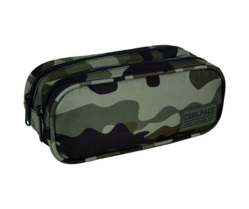 Pencil case CoolPack Clever CAMO CLASSIC