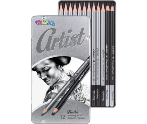 Colorino Artist Sketching art set 12 pcs