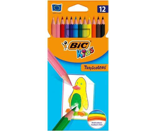 BIC Colored pencils TROPICOLORS 12 colours 022503