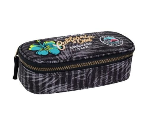 Pencil case CoolPack Campus Badges G Grey