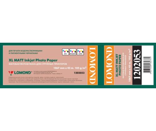 Lomond XL Photo Paper Matte 105 g/m2 1067mm*45m