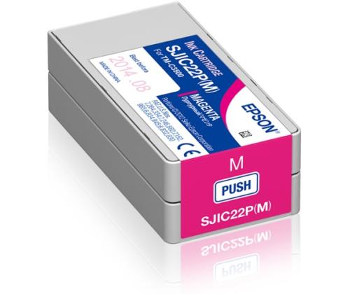 Epson SJIC22P(M) (C33S020603) Ink Cartridge, Magenta