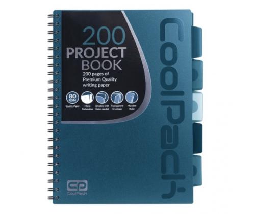 Spiral note book A5 Coolpack Blue