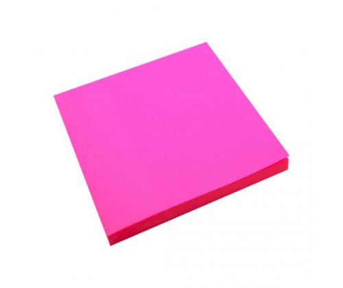 Sticky notes Forpus, Neon, 75x75mm, Pink (1x80)
