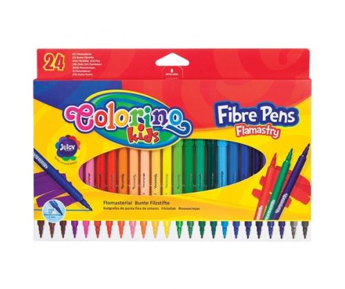 Colorino Kids Fibre pens 24 colours