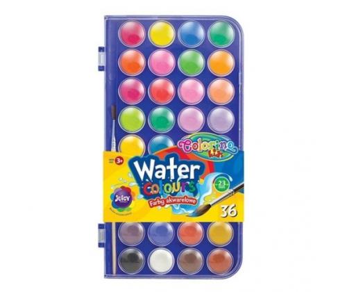 Colorino Kids Water colours small 36 colours