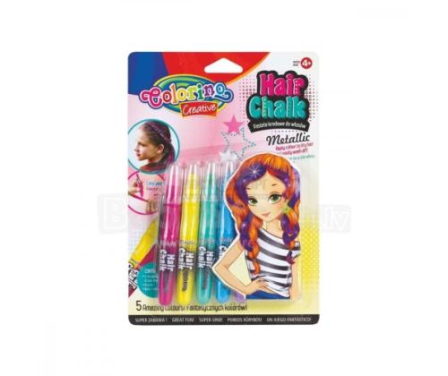 Colorino Creative Hair chalk Metallic 5 colours