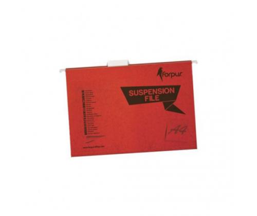 Hanging file folder Forpus, A4, Red