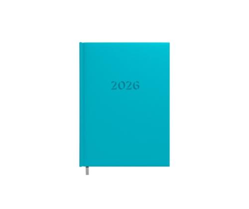 Planning notebook calendar 2026 A5 turquoise