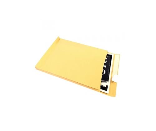 Envelope with stripe, B4, spatial, 250x353x40 mm, 130 g, Browns 1 pcs.