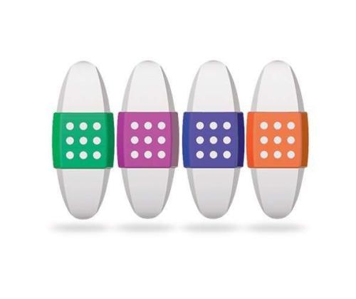 Colorino Pencil eraser with plastic grip