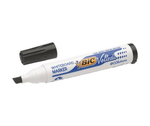 Whiteboard Marker BIC Velleda, 3.7-5.5 mm Chisel tip, black 1 pcs.