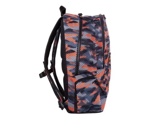 Backpack CoolPack Impact II Camo Mesh Orange