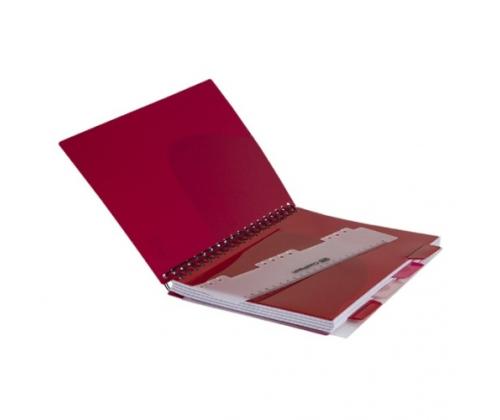 Spiral note book A5 Coolpack Red