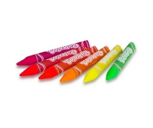 Colorino Kids Neon Crayons 6 colours