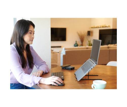 Kensington SureTrack Dual Wireless Mouse, RF Wireless + Bluetooth, 2400 DPI, Black