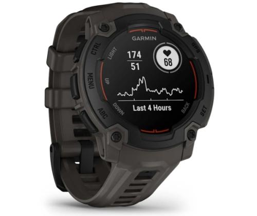Garmin Instinct E Smart Watch 45 mm Black with Charcoal Band