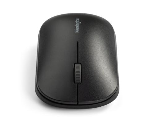 Kensington SureTrack Dual Wireless Mouse, RF Wireless + Bluetooth, 2400 DPI, Black