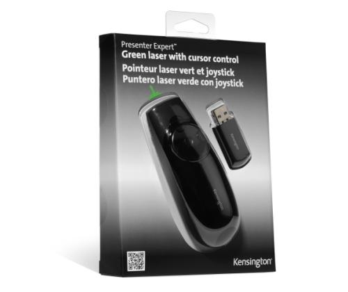 Kensington Presenter Expert K72426EU Wireless Cursor Control with Green Laser