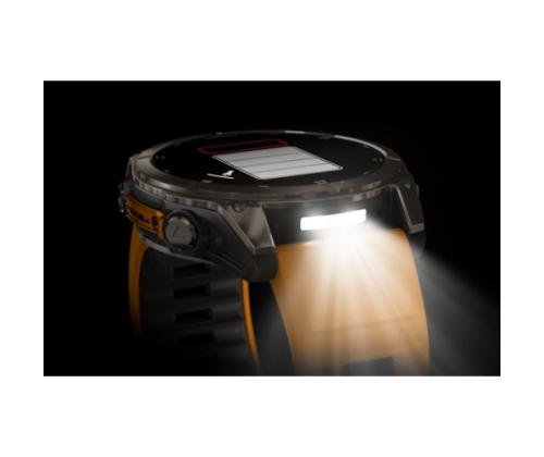 Garmin Fenix 8 Smart Watch 51 mm AMOLED Sapphire,Titanium,Spark orange/Graphite silicone band