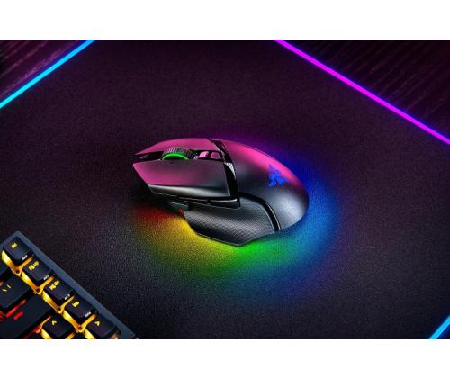 Razer Basilisk V3 Pro Wireless &amp; Wired Gaming Mouse RF Wireless+Bluetooth+USB-C, 30000 DPI, Black