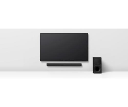 Sony HT-S400 Soundbar, 2.1 ch, Bluetooth, Black