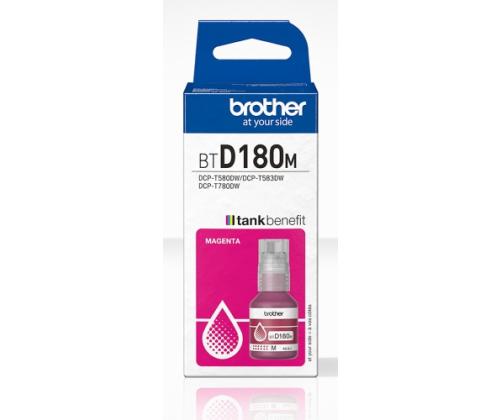 Brother BTD180M Ink Refill Bottle, Magenta