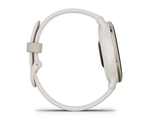 Garmin Vivoactive 5 Smart Watch 30.4 mm Cream Gold Aluminum, Ivory Case and Silicone Band