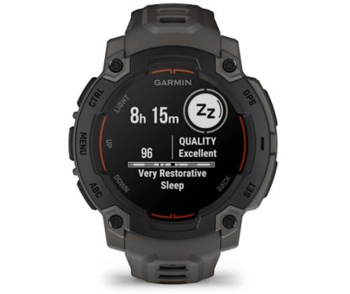 Garmin Instinct E Smart Watch 45 mm Black with Charcoal Band