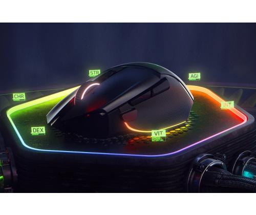 Razer Basilisk V3 Pro Wireless &amp; Wired Gaming Mouse RF Wireless+Bluetooth+USB-C, 30000 DPI, Black