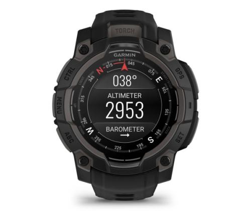 Garmin Instinct 3 Smart Watch 45 mm AMOLED Black with Black Band