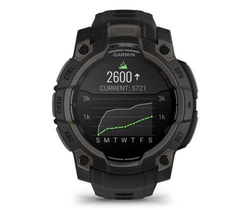Garmin Instinct 3 Smart Watch 45 mm AMOLED Black with Black Band