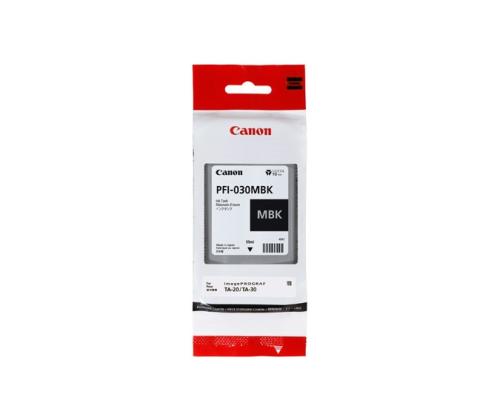 Canon PFI-030MBK (3488C001) Ink Cartridge, Matte Black