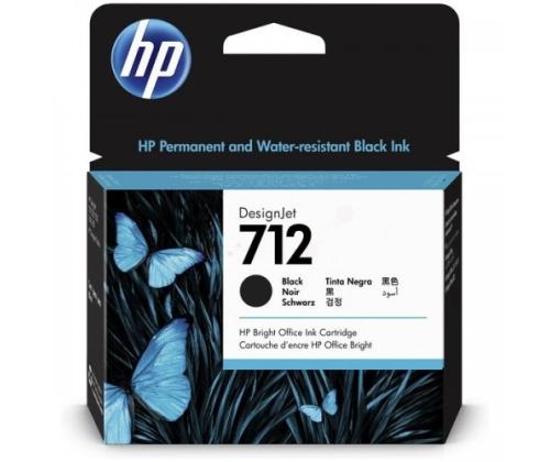 HP Ink No.712 Black (3ED71A)