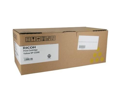 Ricoh SP C220E (407643) (406106) (406055) (406768) Toner Cartridge, Yellow