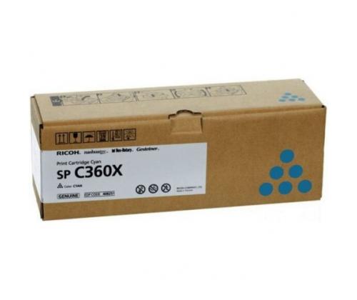 Ricoh SPC360X (408251) Cyan for laser printers, 9000 pages. (SPEC)