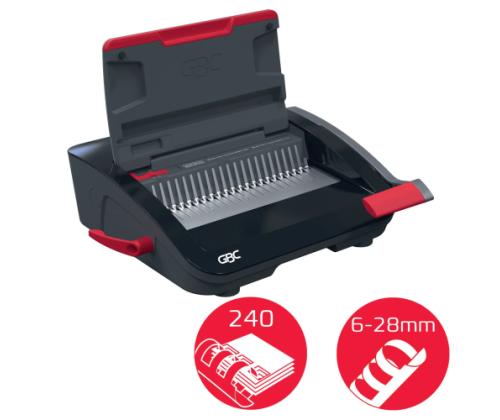 GBC CombBind CB20 Manual Binding Machine A4/A5, Black